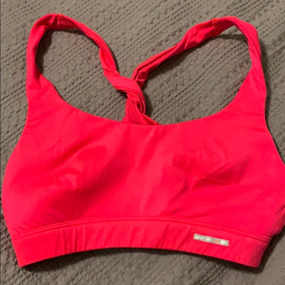 Arie XS  pink sports bra NWOT